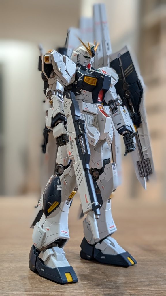 45年ぶり8体目はMGνガンダムver.Ka–3枚目/制作者：うえさま