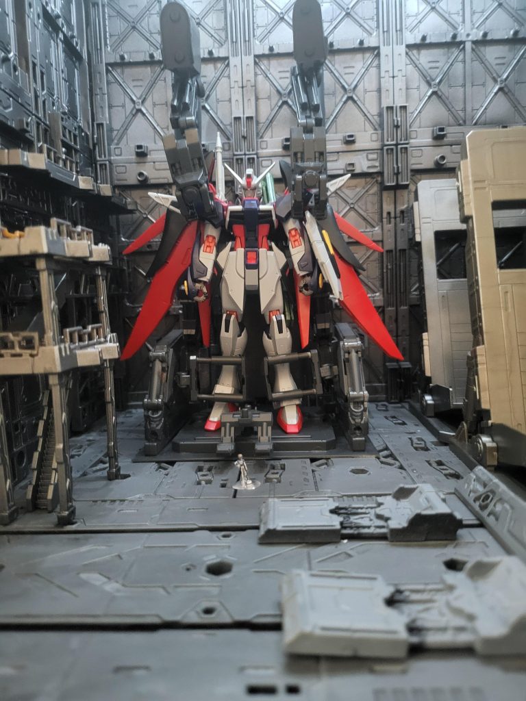 途中工程てをデスティニーしてみました。シードフリーダムのシンの「これがあればやつらなんて」