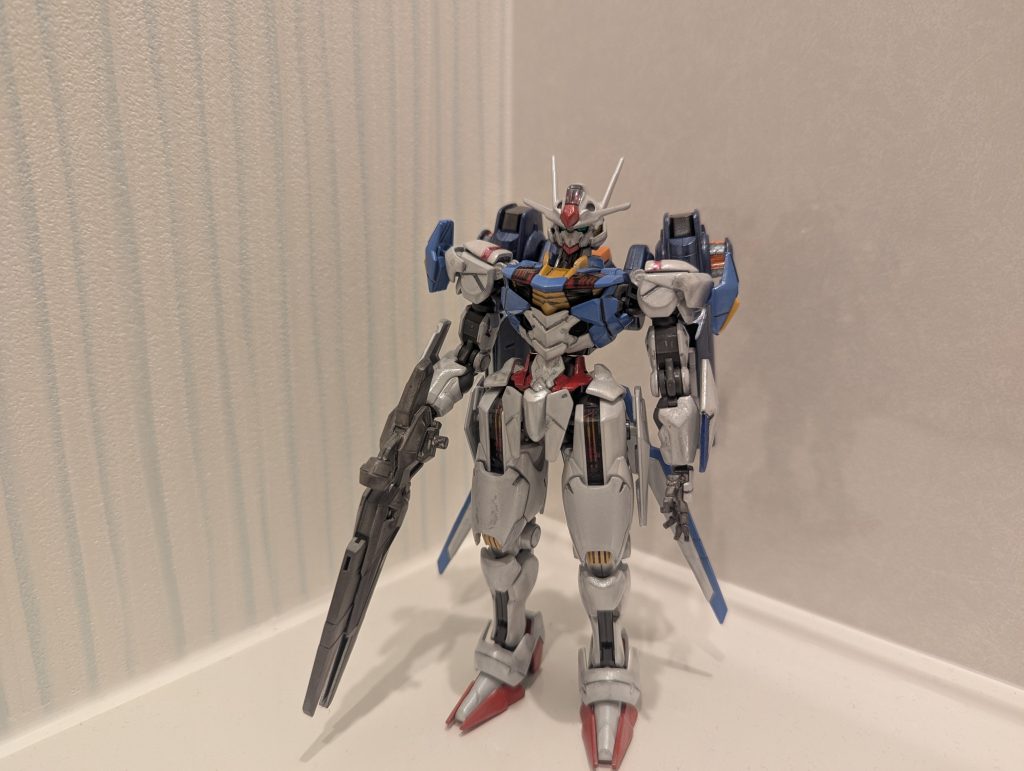 ガンダムエアリアル＋ミラソウル社製フライトユニット装備–2枚目/制作者：misomiso-gsr