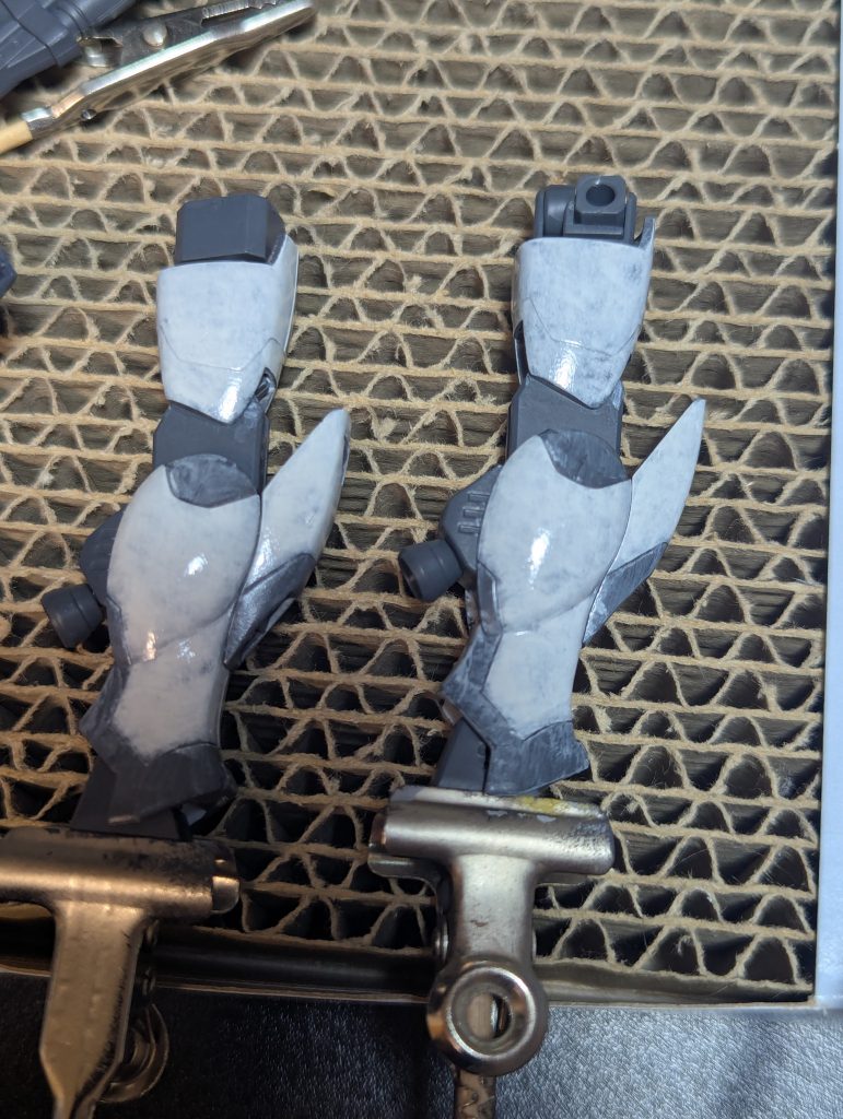 苦手な脚の塗装もおかげさまで斑具合は少なく済んだ！と思います🤣