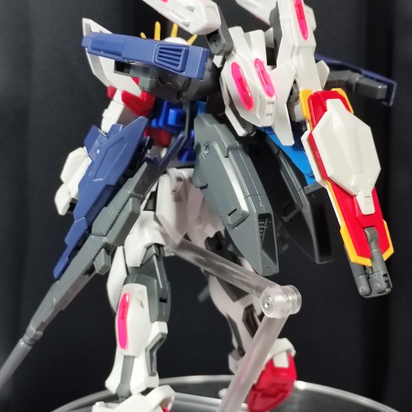 スタービルドに早速装着後はユニバースブースターと合体してモリモリに(๑•̀ㅂ•́)و✧ゆっくり塗っていきます(⁠ ⁠◜⁠‿⁠◝⁠ ⁠)⁠ビルドMK-Ⅱ再販してほしいなぁ（4枚目）