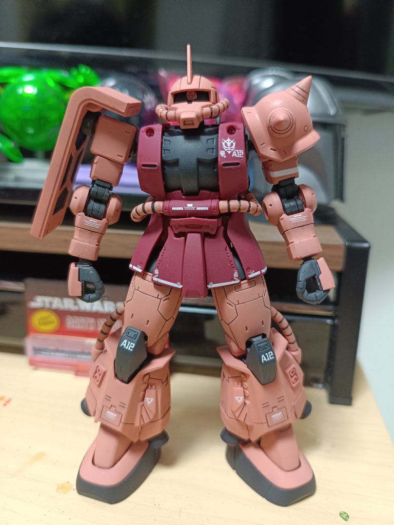 初代アニメカラーシャア専用高機動型ザクII–3枚目/制作者：keipalu