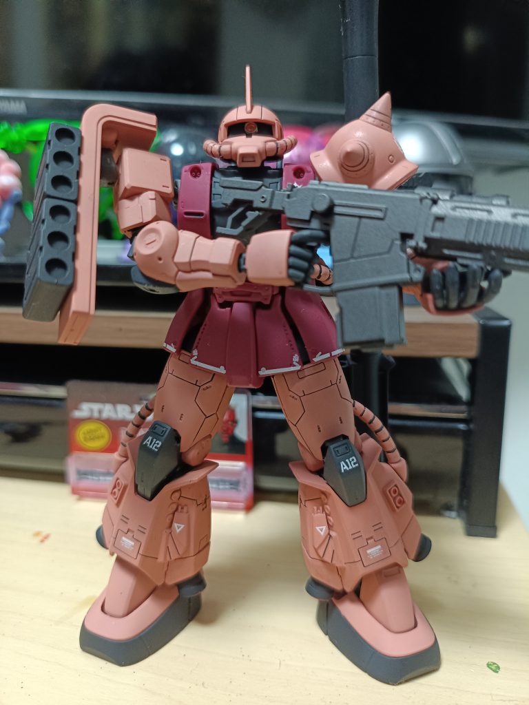 初代アニメカラーシャア専用高機動型ザクII–5枚目/制作者：keipalu