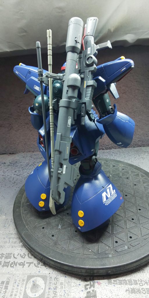  劇中でビームライフルを使う場面があったので、取り付けてみました。