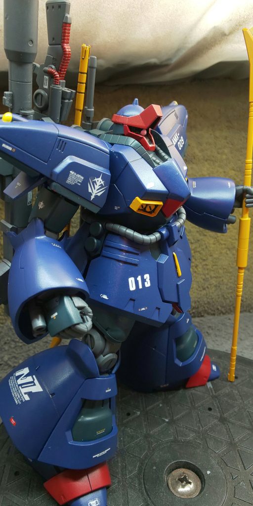 既にあちこち塗装が若干剥がれてますが💦出来としてはまずまず、いや、まあ自分の拙いレベルのわりにですが。 元々ドライセンはユニコーン版が好きでしたが、こうして見るとこっちの方がカッコいいかも😊