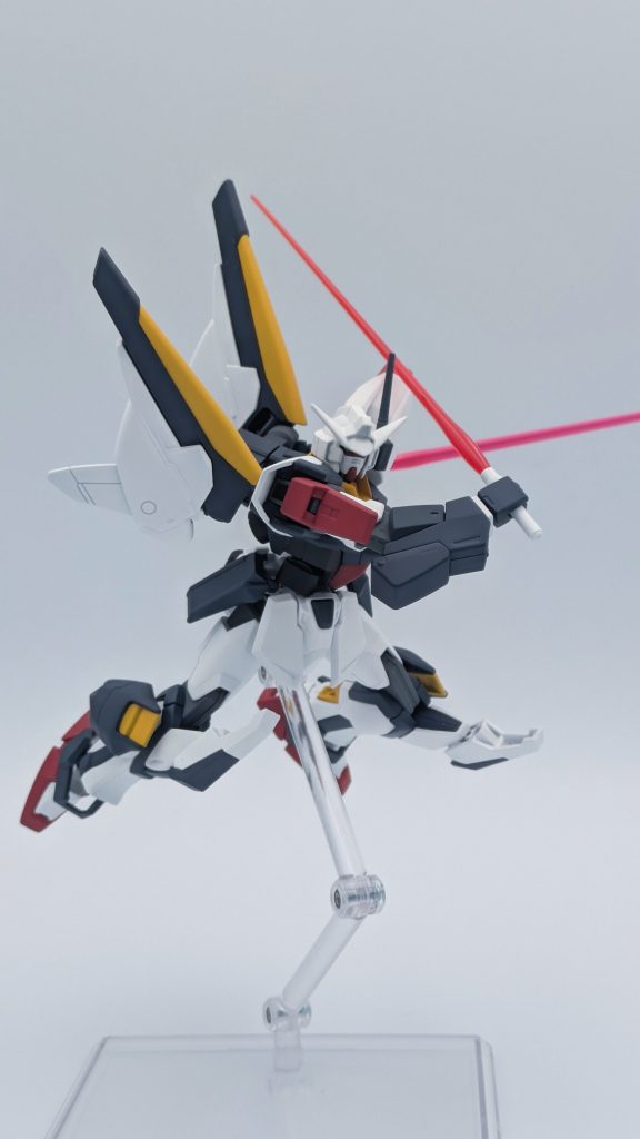 ビームサーベル。リアアーマーに2本装備しています。