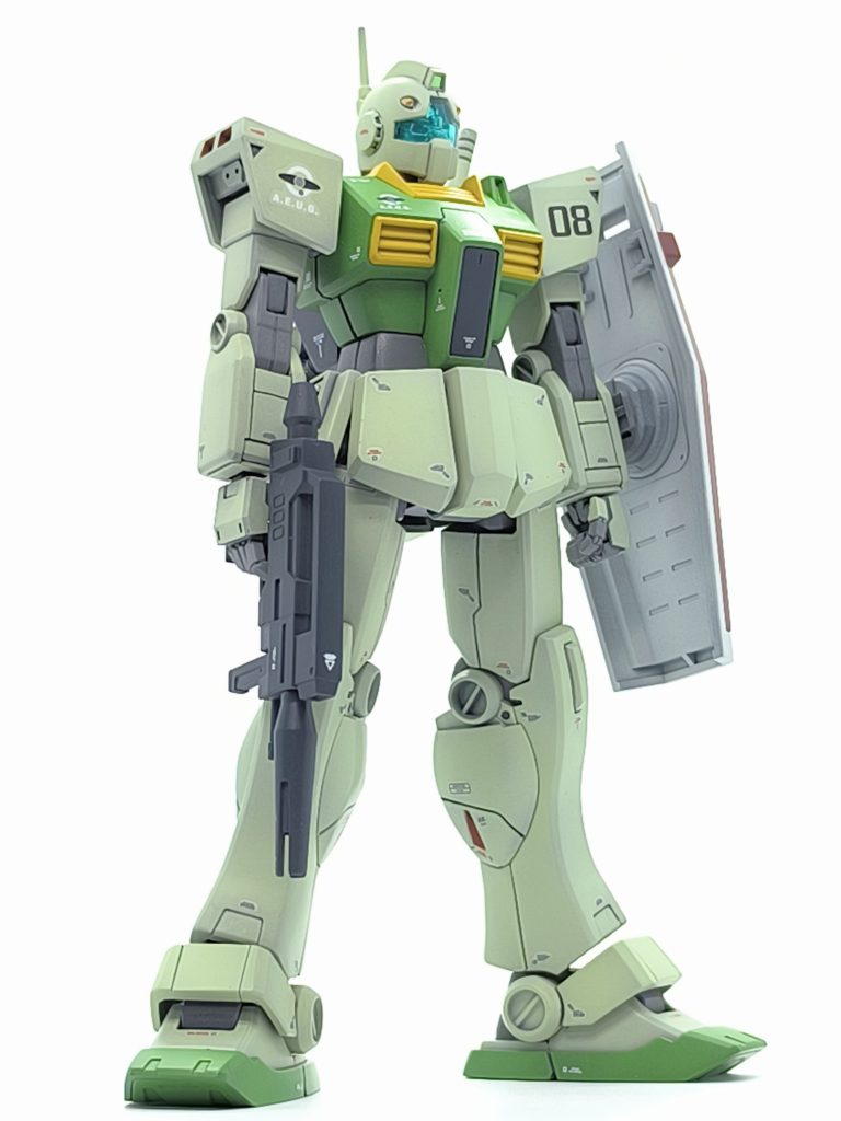 HGUCジムⅡ(エゥーゴカラーVer)–5枚目/制作者：YAKISOBA