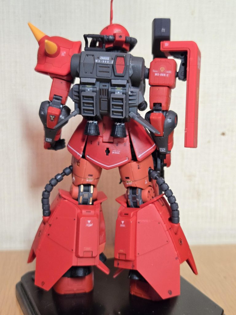 バックパックが大型化して、いかにも機動性がありそうですよね。