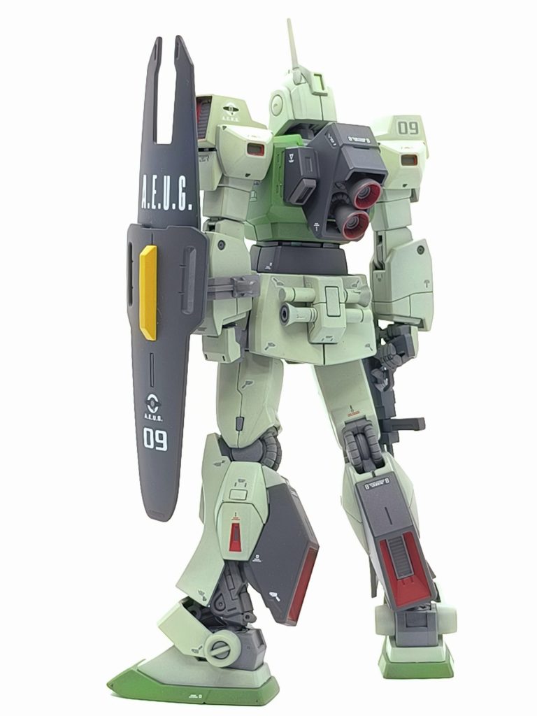 HGUCネモ(ジムⅡエゥーゴカラーVer)–3枚目/制作者：YAKISOBA