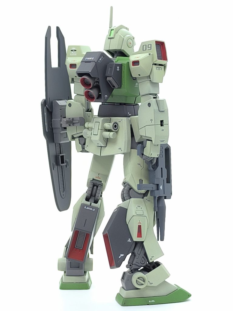 HGUCネモ(ジムⅡエゥーゴカラーVer)–4枚目/制作者：YAKISOBA