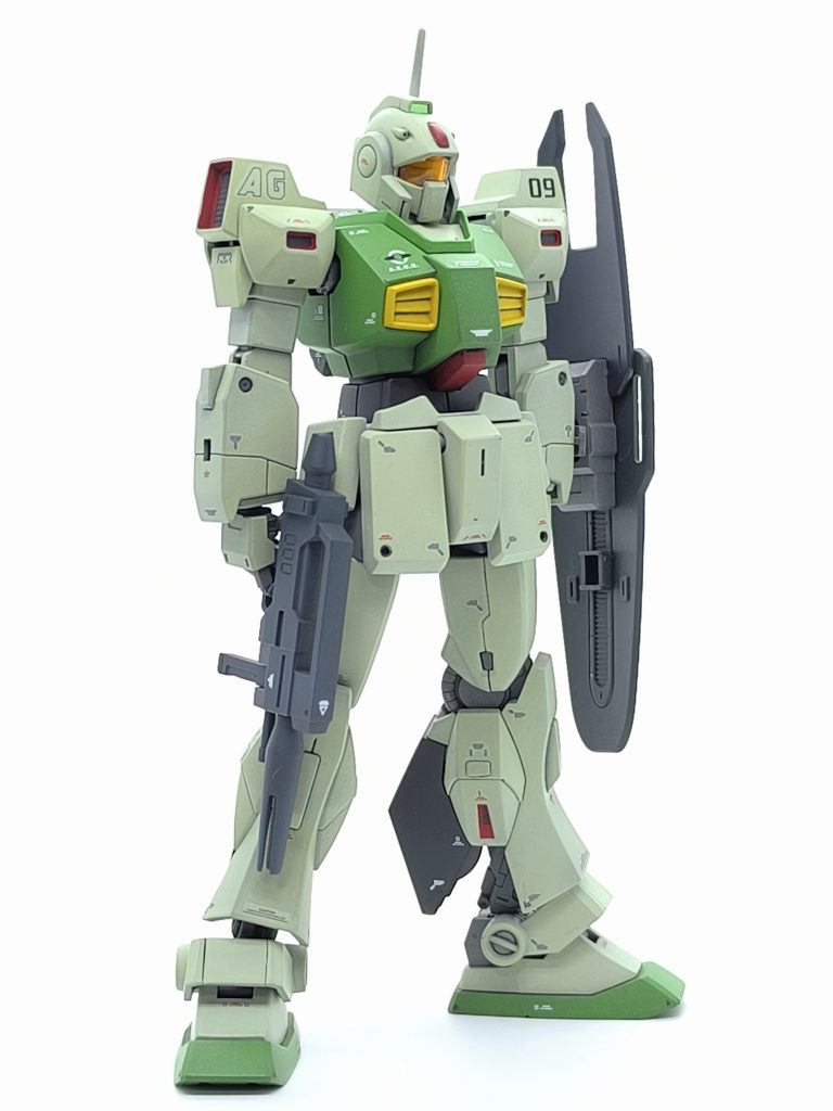 HGUCネモ(ジムⅡエゥーゴカラーVer)–5枚目/制作者：YAKISOBA