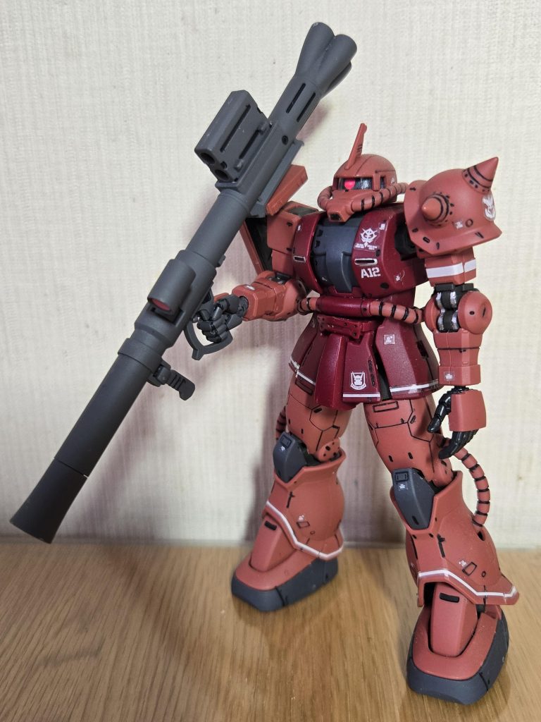 バズーカがザクには合いますね！