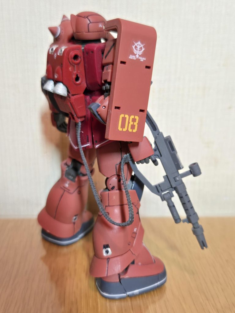 ベルト給弾式マシンガンが大きな特徴で格好良いです！