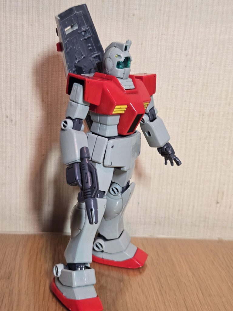 ビームスプレーガンがジムらしいです。これをビームライフルにしたらもっと戦力アップ？w