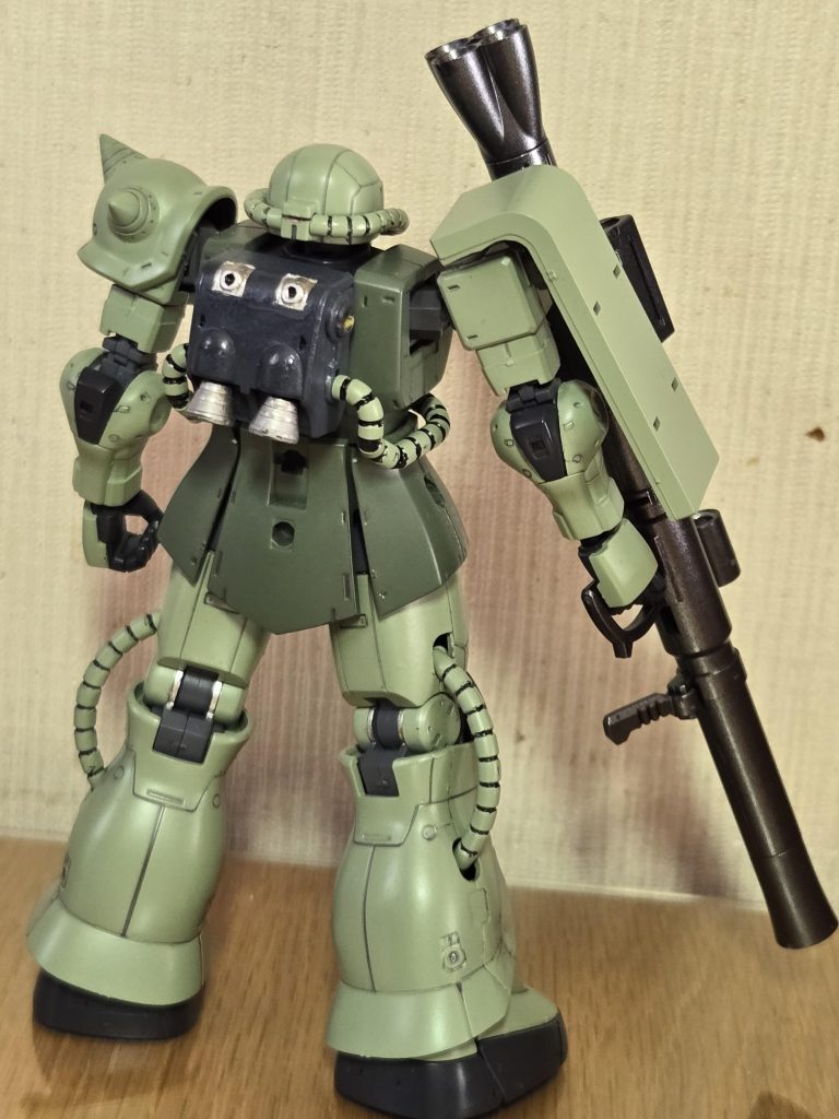 リアビュー。墨入れもしました。