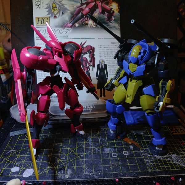 アナザーコンにつかう素体は大剣と肩アーマーを奪われたヘルムヴィーゲ·リンカー君、君に決めた‼️君には砲撃仕様になってもらう❗️設定は毎度の如く出来上がってから考える（笑）（2枚目）