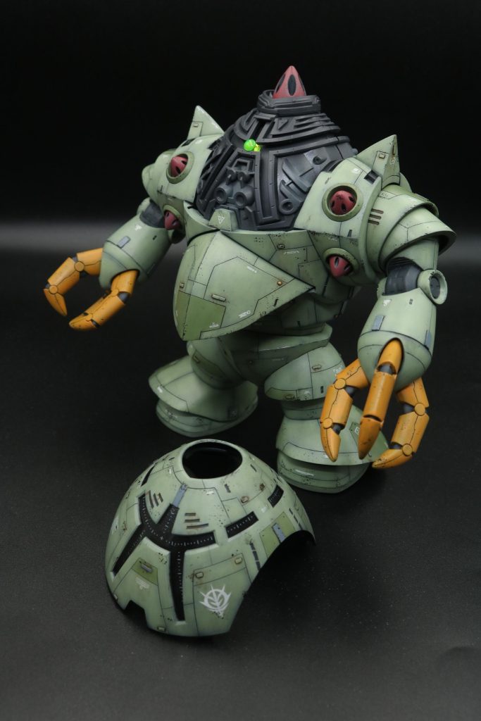 HGUCゾック–7枚目/制作者：ヒロハル