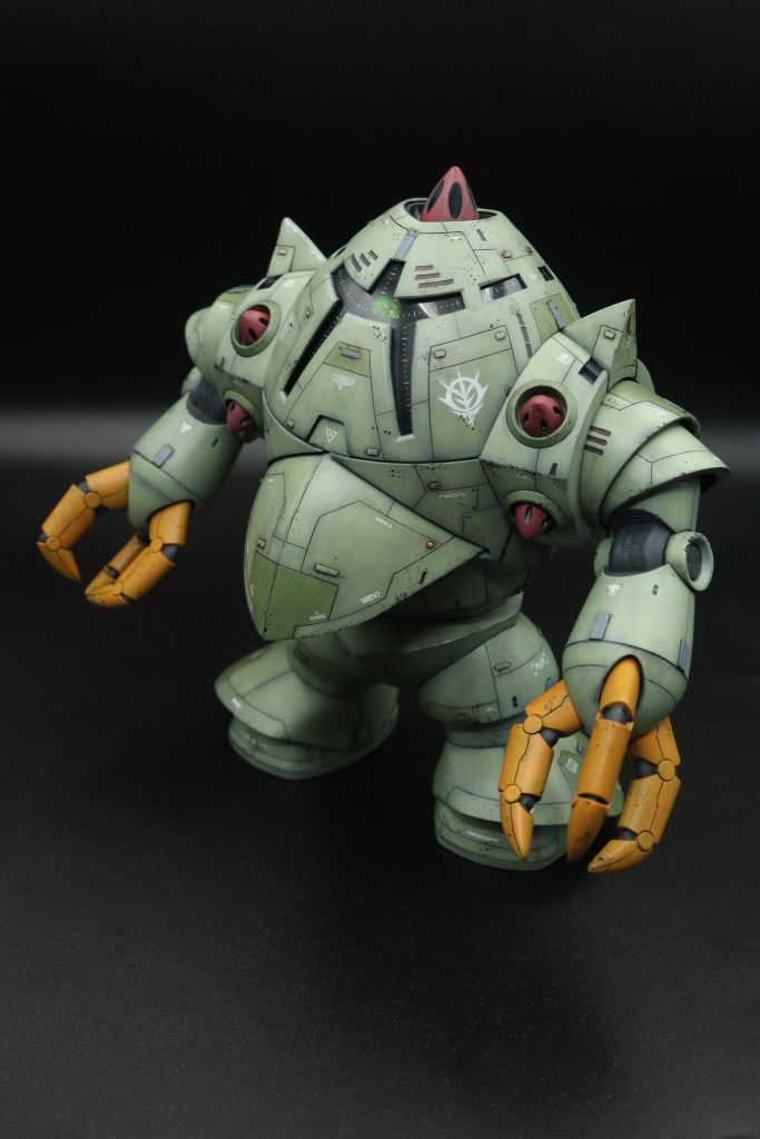 HGUCゾック–4枚目/制作者：ヒロハル