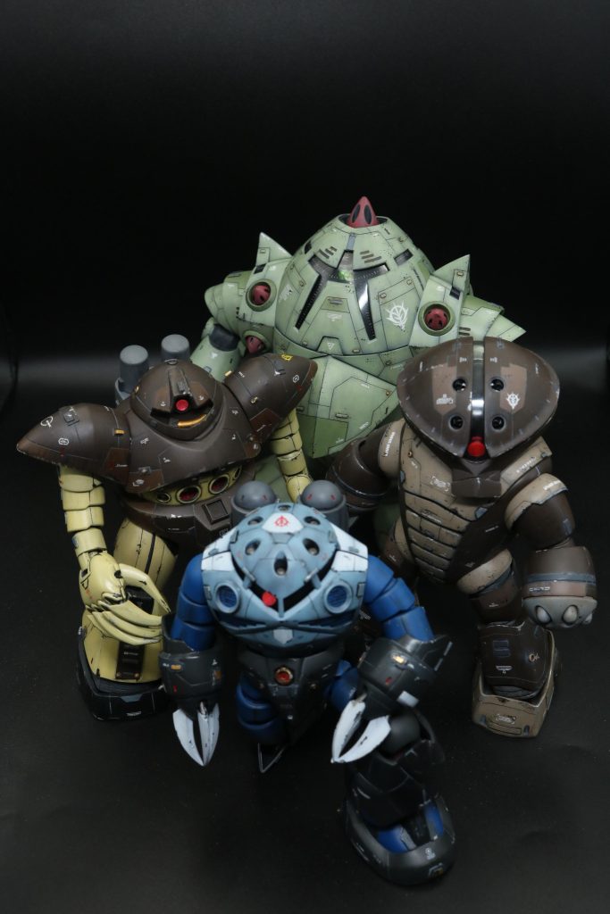 HGUCゾック–9枚目/制作者：ヒロハル