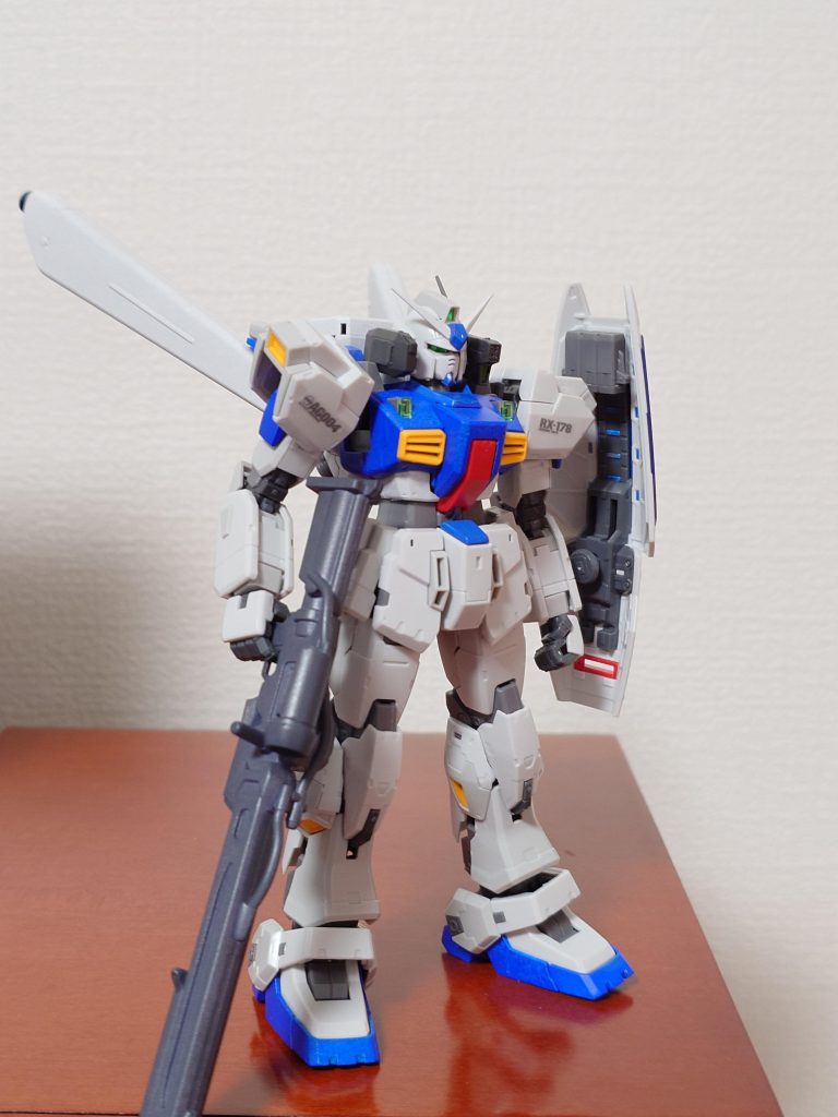 ペッシェ→シーマ様と渡ったGP04なのでゲルググMシーマ機のビームマシンガンを待たせMk‐Ⅱティターンズ2体目はこちら↓https://gumpla.jp/rg/1637499