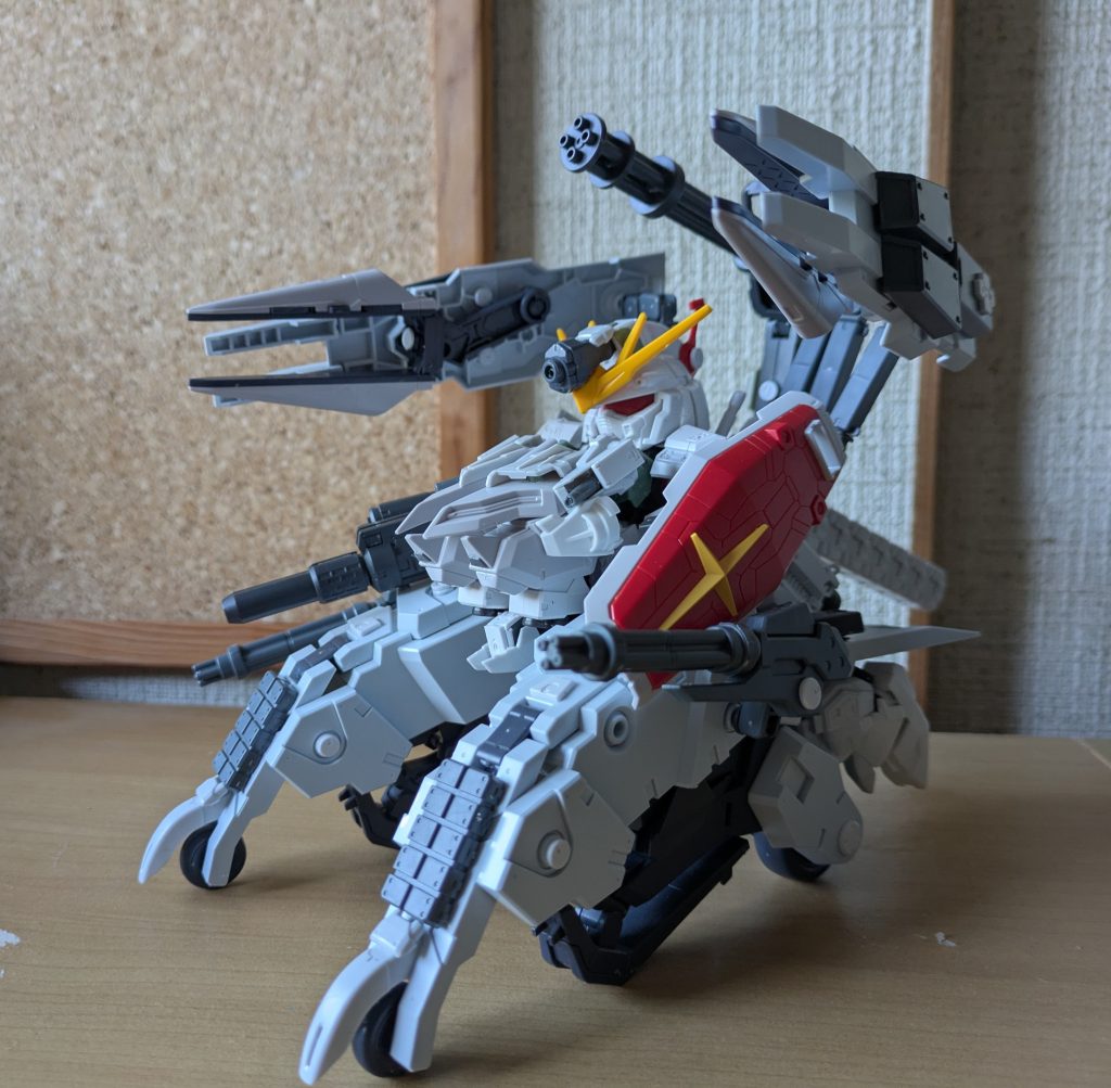 制作中の写真があまりないので、塗装前の写真をバンイップジンガーがツボすぎたので、これ使ってGコマンダー作れないかな？と思い制作しました（完成したの夏頃ですが）ご覧いただき、ありがとうございました。