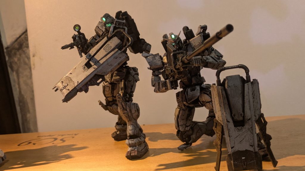 ジム頭カレン機、第08MS小隊「陸戦型ガンダム」–6枚目/制作者:Mio ガンプラ会