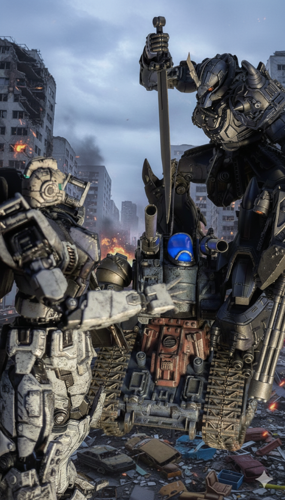 背景も生成したらいい感じになりました(gundam-kao3)