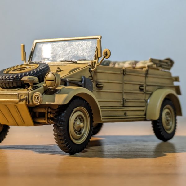 ちょっとひと息つくためにキューベルワーゲン作りました