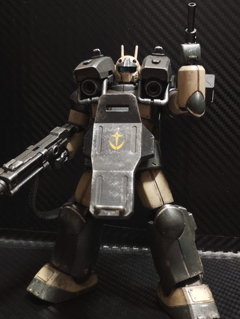 工作技術も塗装技術もまだまだへたくそですが、「頭より手を動かす」「正しさより楽しさ」をモットーに今後も楽しくガンプラ製作していきたいです(zaku-kao5)