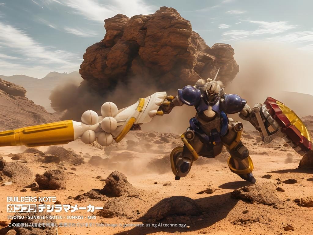 1stではあっけないやられ方をしたギャンだけど、マ・クベ自身はジオン内ではザビ家に次ぐ要職にいるかなり偉い人。そんな偉い人がなんで自ら出撃する必要があったのか、しかもYMSが表すように試作機で。