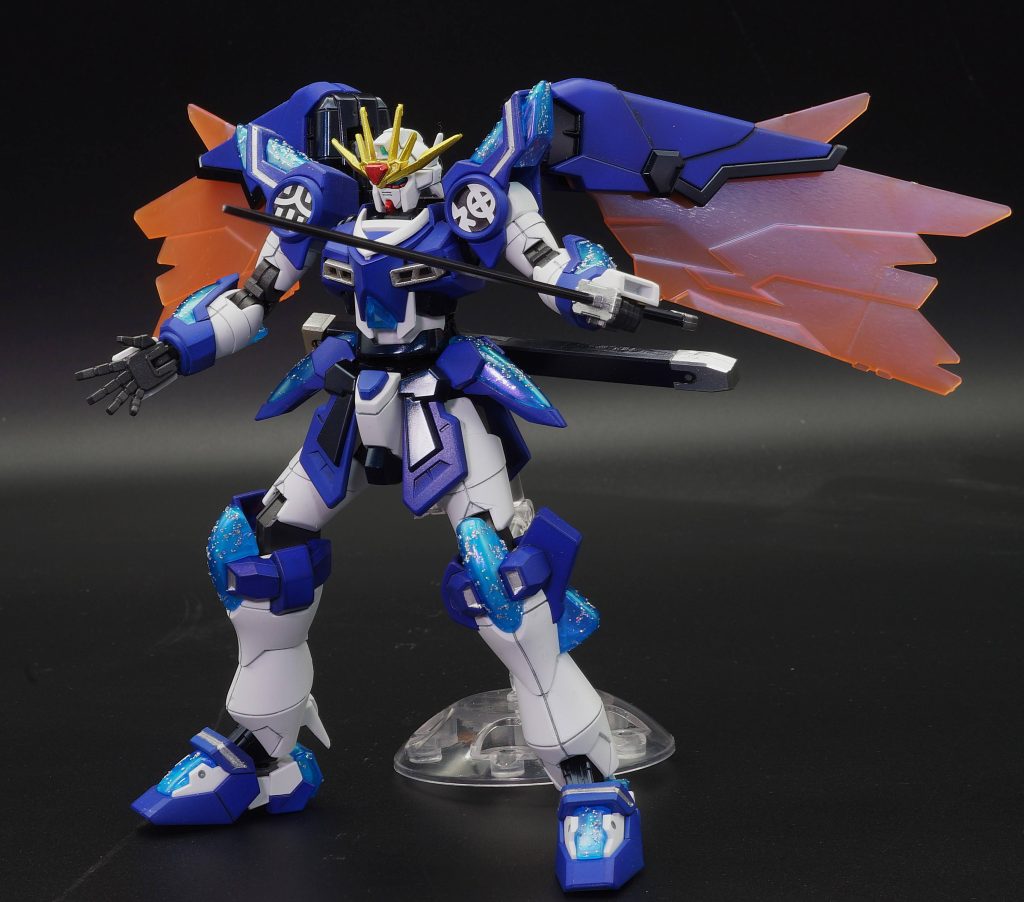 HG神バーニングガンダム全塗装–3枚目/制作者：あるむ