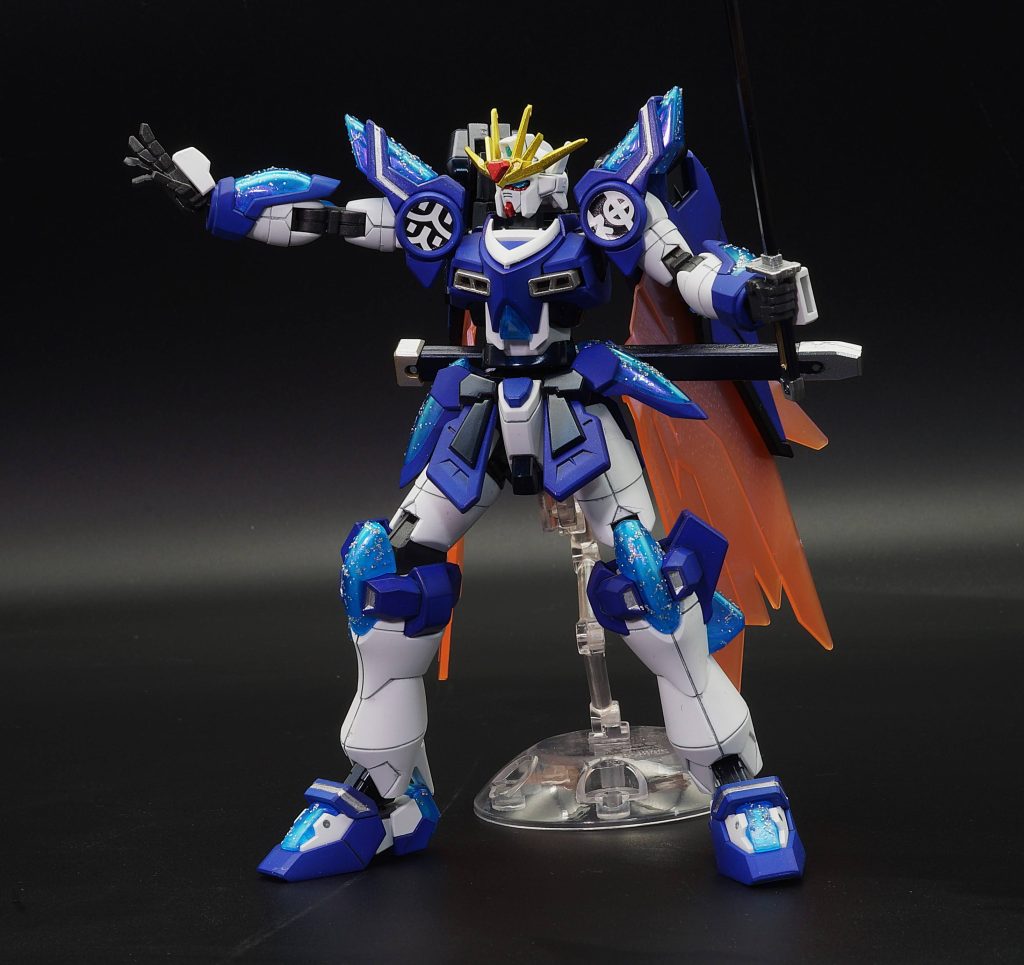 HG神バーニングガンダム全塗装–3枚目/制作者：あるむ