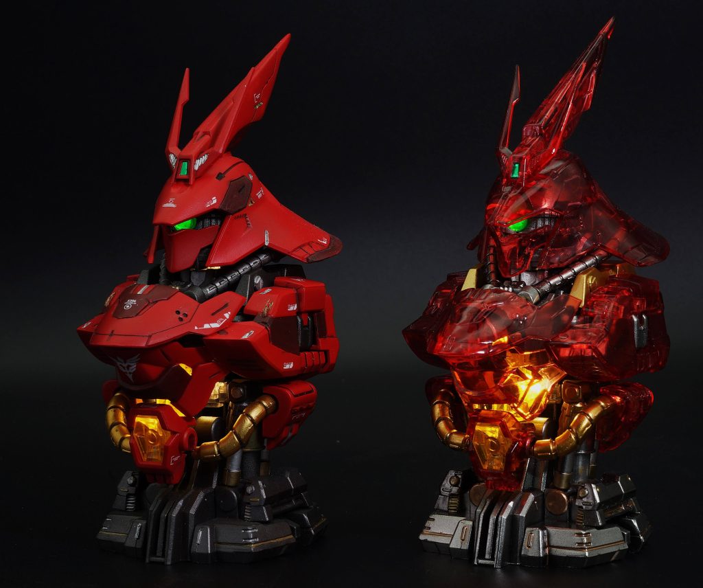 メカニカルバスト　サザビー塗装–5枚目/制作者：あるむ