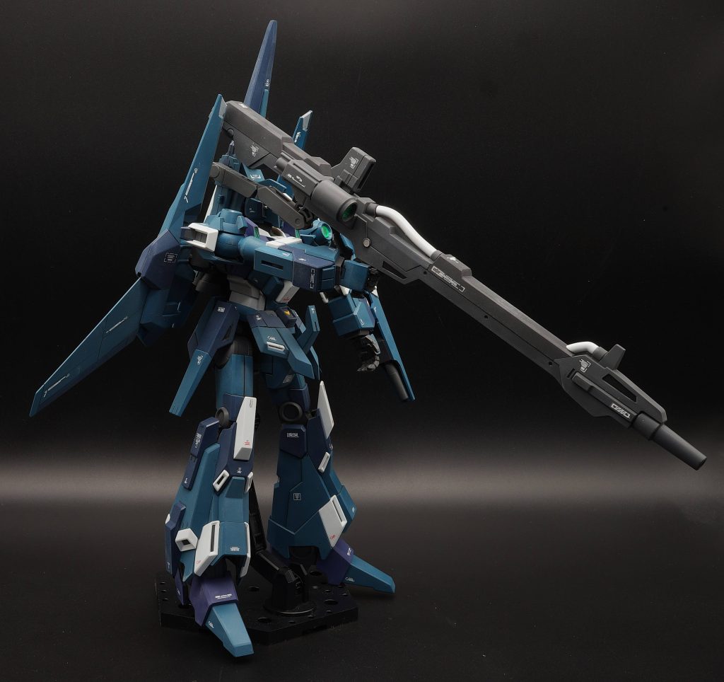 MG 1/100 RZG-95C リゼル(隊長機)　全塗装–5枚目/制作者：あるむ