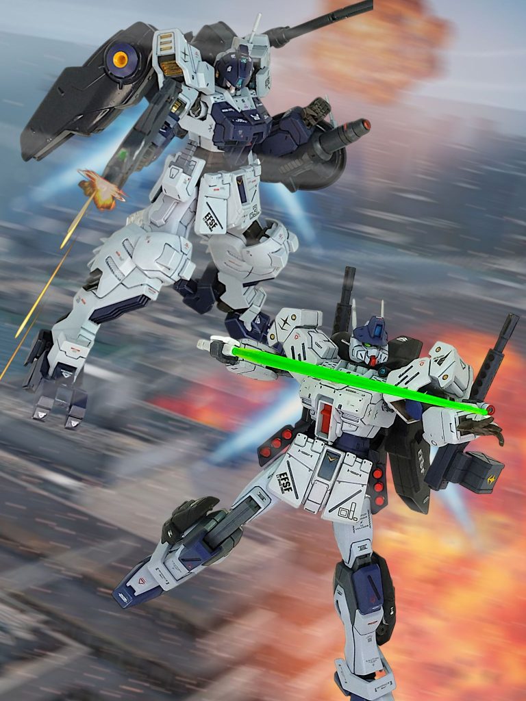 「ファング3、このまま上空から奇襲する。援護を頼む！」