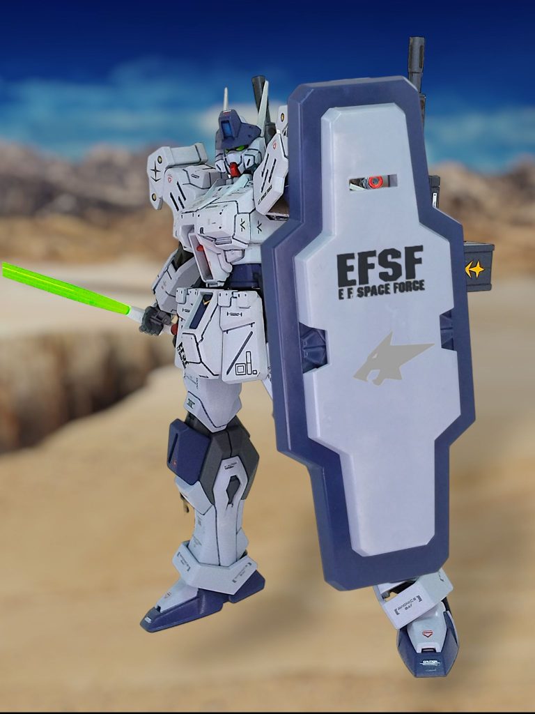 前衛ということで、大型シールドも一応準備しています