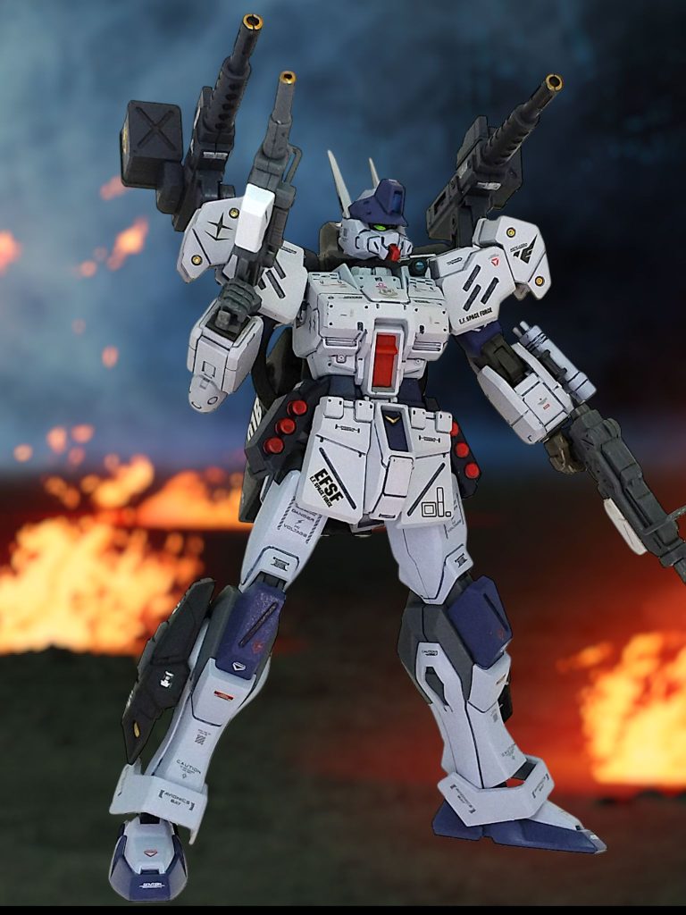 2番機と3番機を作ったのが1年前かぁ、早いものですねガンスタがなければ、こんなにガンプラ作ってないだろうと思います(gundam-kao5)