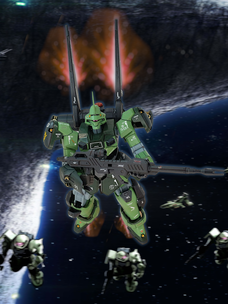 ヘッドを緑に塗っていてディジェっぽさも感じたので、その路線でも作ってみたいです！