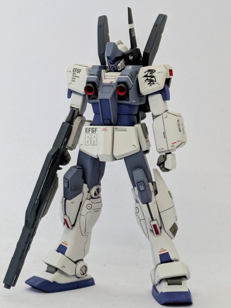 既存の機体のパーツを組み合わせて専用機を作るMSVの考え方を象徴みたいな機体なので、私はむしろ後のFAガンダムマークⅡよりも好きかもです。必要なパーツにクラクラしますが。