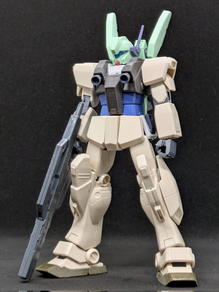 とりあえずパーツをかきあつめた状態。ジムⅢ、F91ジェガンを使用。