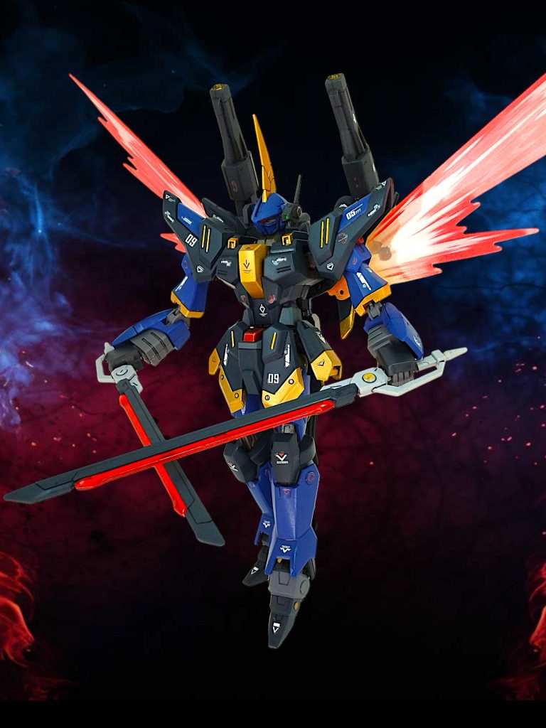 ルドラのマントではなく、カルラのエフェクトパーツを差し込んでいますデジラマなのでエフェクト加工できるんですが、せっかくなので今回はパーツを使用