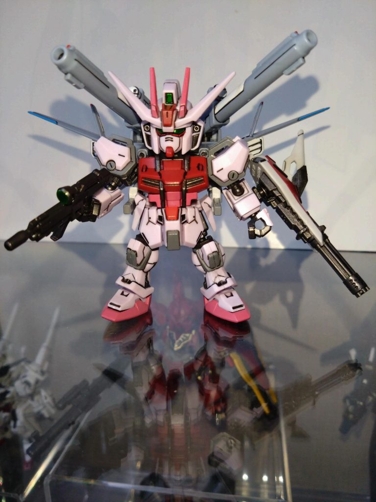 ストライクルージュ用EXパーツでI.W.S.Pを装備。