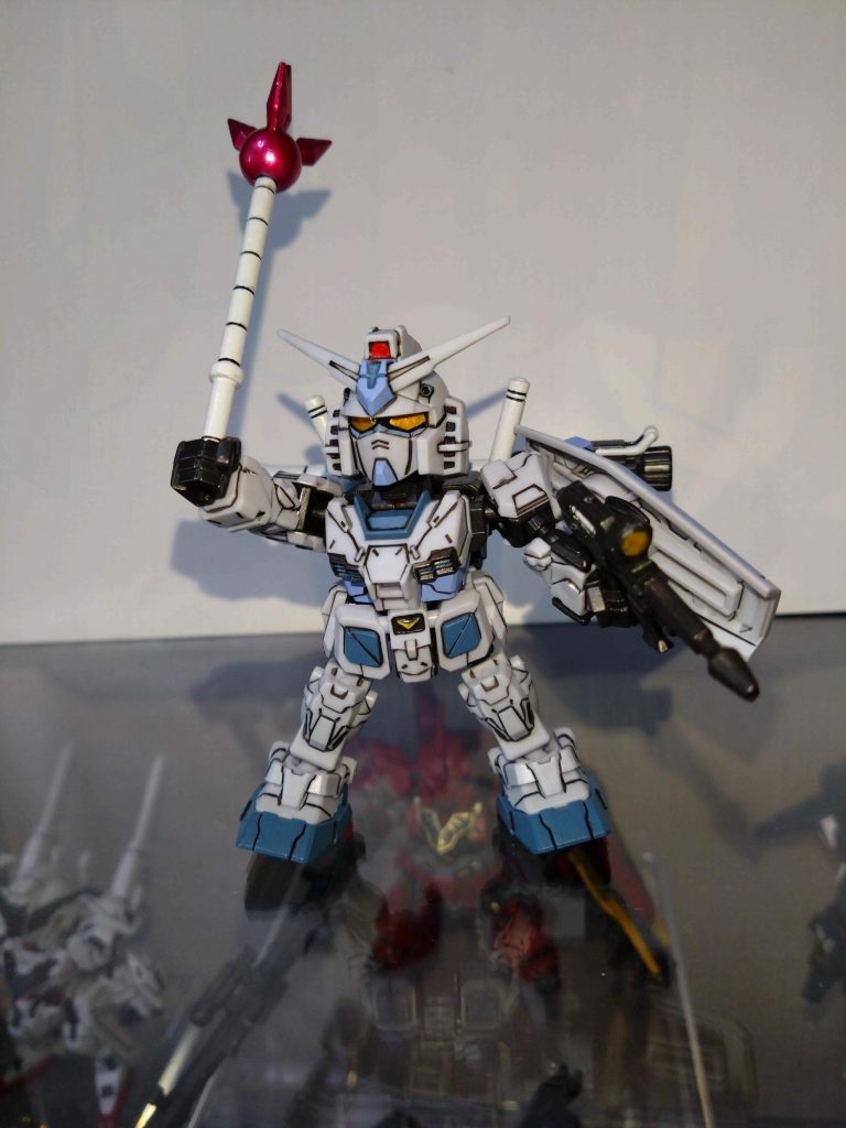 G-3ガンダムは設定画が色々あり、参考にするものを迷いました。