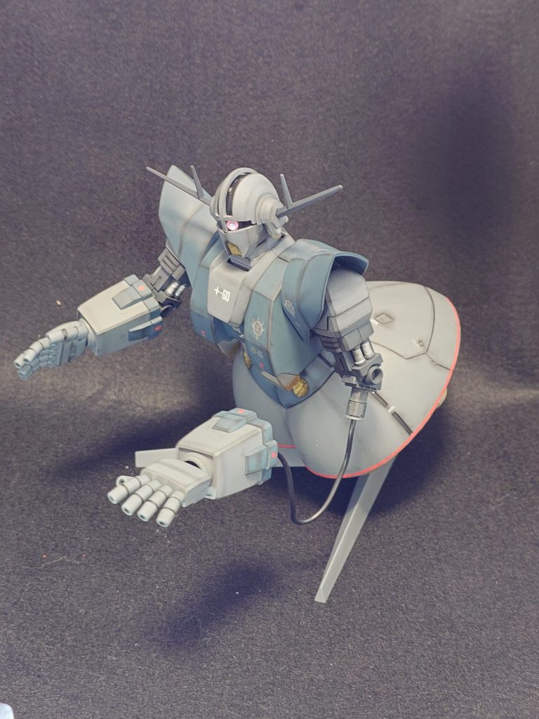 HGUCジオングの姿です。　　　　　　　　　　今回半年寝かせていた理由はこの後に続きます。　 