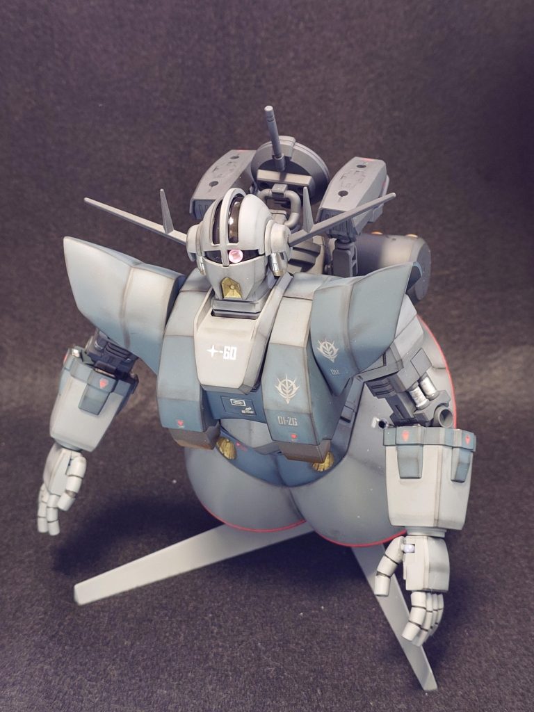 ハイッ、高機動型ジオング試験機にしてみました(^o^)