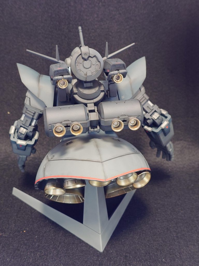 バーニアも追加されレドームもあるので広範囲の索敵も可能になりました。