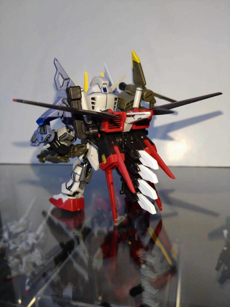 モビリティジョイント ストライクガンダム–7枚目/制作者:基本筆塗り部分塗装仕様