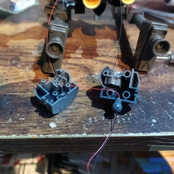 上半身の結線完了です👍‼️（5枚目）