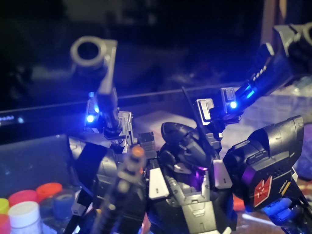 ジャイアントバズのスコープはWAVEのレンズパーツに変更☝️