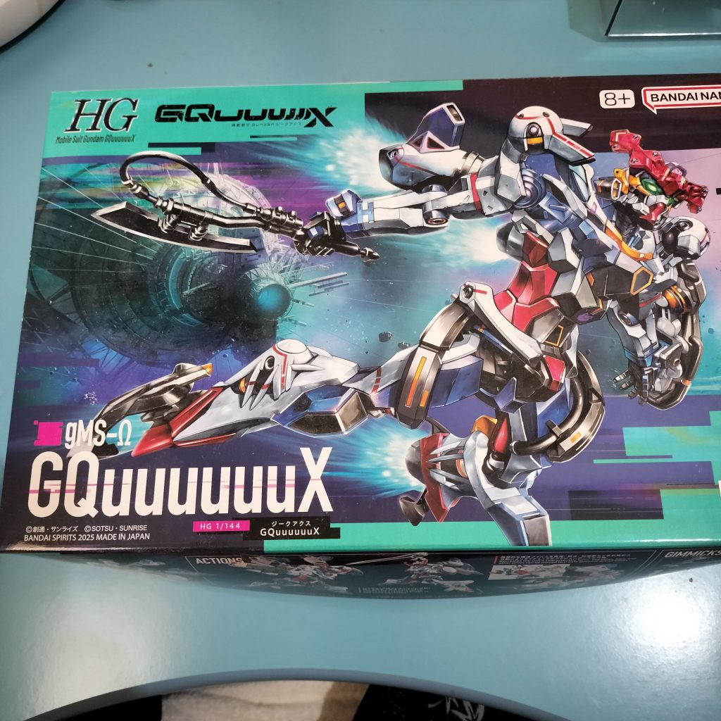 作品名：積みプラ<p>発売日に朝並んで買ったGQuuuuuuX 積みプラに手を付けてみようかな RGガンダム2.0も発売日に買ったのにまだだな…顔パーツ修正入ってんの？何それ？</p>
